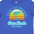 thumbnail image 4 of Inktastic Summer Enjoy the Sunshine Outer Banks North Carolina in Blue Boys or Girls Baby T-Shirt, 4 of 5