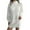White, variant on Ediodpoh Women Fashion Casual Long Sleeve Solid Knit Turtleneck Puff Sleeve Ribbed Short Dress Sweater Dress with Buttons for Fall White L
