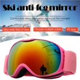 thumbnail image 4 of Kids Snow Goggles Anti-fog UV Protection Snowboarding Ski Goggles, 4 of 6