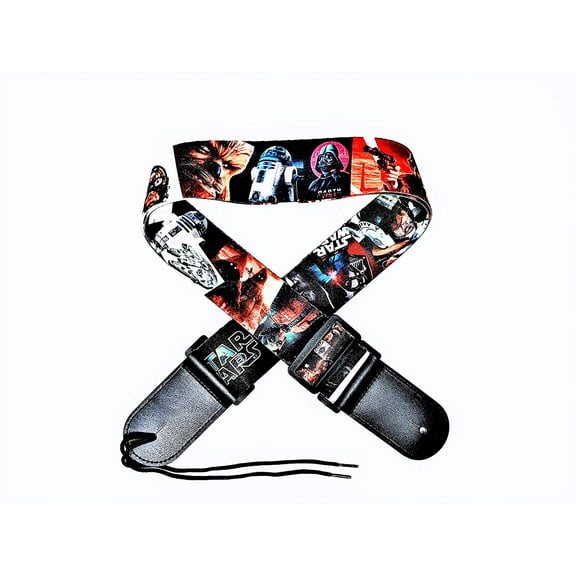 StarWars 2 Inches Wide Guitar Straps Vol II | Polyester with genuine leather