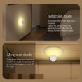 thumbnail image 4 of Toystoory Sensor de movimiento Luz nocturna Recargable Inalámbrico Ahorro de energía Lámpara ajustable Dormitorio Gabinete Lámparas Suministro Corredor Iluminación y accesorios Rosado Toystoory HA063768-02B, 4 of 6