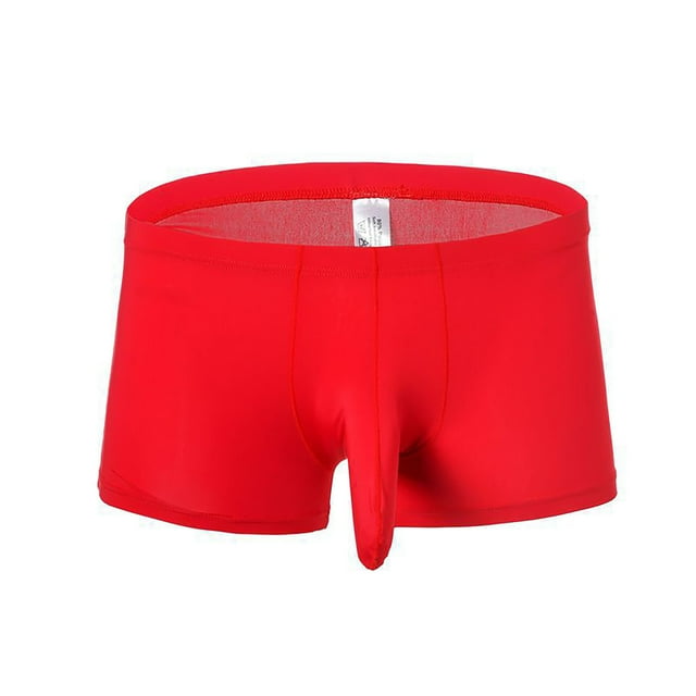TIHLMK Men's Fashion Boxer Shorts Mesh Breathable Underpants