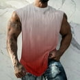 thumbnail image 5 of YFNNUP Quick Dry Tank Tops Athletic Gym Sports Sleeveless Shirts for Running Workout Polyester Muscle Tee, 5 of 5