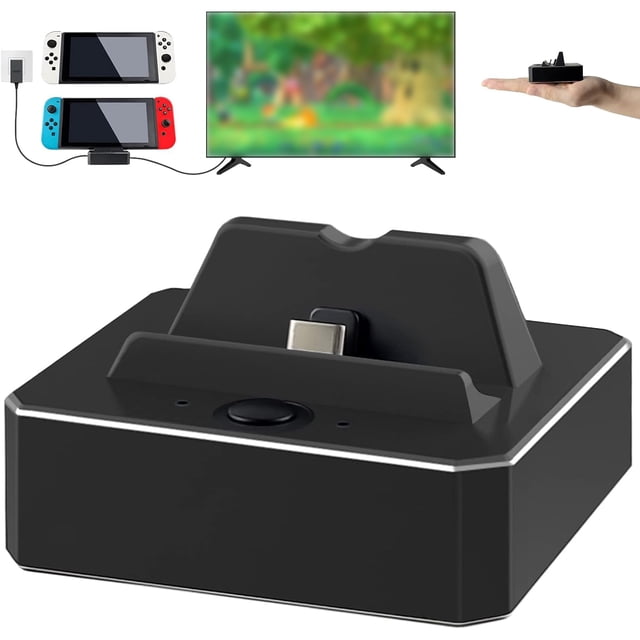 TV Dock for Nintendo Switch, HDMI Docking Station Portable Adapter Replacement Dock