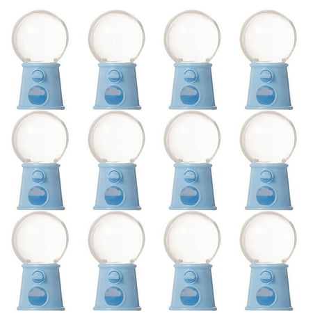 

BESTONZON 12pcs Funny Grabbing Catcher Machines Plastic Mini Candy Machines Rotatable Candy Catcher Machines Children Toys for Party (Sky-blue)