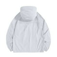 thumbnail image 5 of Rggeeun Men's Casual Jackets Summer Lightweight Hooded Zipper Jacket Breathable Sunscreen Outdoor Windbreaker For Daily Wear Outwear Fashion, 5 of 5