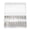 Silver 1.0mm Double Head, variant on 300PCS Watch Spring Bars Stainless Steel Band Link Removal Pins Manual Wristwatch Strap Repair Tools Kit, 8-27mm Length (Silver 1.2mm Single Head, 4.72 inches / 12 cm Box)
