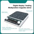 thumbnail image 6 of Multiple Magnetic Stirrer Hot Plate Digital Display Laboratory Stirrer Magnetic Mixer Heating Four-station Six-Position
--------
Wide Range of Uses, 6 of 7