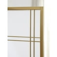 thumbnail image 2 of Roundhill Furniture Seto Rice Paper and Wood 4-Panel Room Divider Screen Gold, 2 of 4