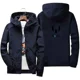 thumbnail image 3 of 2024 nueva primavera otoño hombres Messi signo impresión al aire libre Camping hombres cremallera Sudadera con capucha impermeable hombres deportes protector solar chaqueta grande, 3 of 5