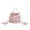 Pink, variant on Women Vintage Pearl Rhinestone Drawstring Crossbody Bag, Handheld Evening Purse