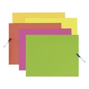 Pacon 12 Pt Railroad Board, 22 x 28 Inches, Assorted Hot Colors, 50 Sheets