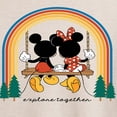 thumbnail image 3 of Disney - Explore Together Rainbow - Women's Oversized T-Shirt, 3 of 5