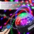 thumbnail image 3 of Yeacher Tomshine Mini Rotating Magic Ball LED Light Multi Color Changes Sound Activated Auto, 3 of 8