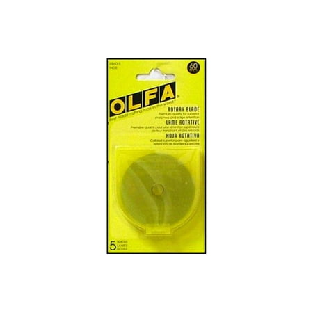 Olfa Rotary Blade Refill (5 per Package) - 60 Millimeters