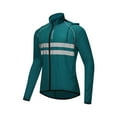 thumbnail image 2 of Chaqueta de ciclismo Eigraketly con capucha impermeable para mujer Azul oscuro L/MM EUR, 2 of 6