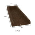 thumbnail image 4 of GroundSmart Brown Rubber Splash Block Gutter Accessories, 3 Pack, 4 of 11