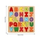 thumbnail image 2 of Juego de 4 rompecabezas de madera con alfabeto, números y formas de madera en 3D, tablero de rompecabezas de letras y números ABC, rompecabezas educativos de reconocimiento, el mejor regalo para, 2 of 8
