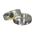 thumbnail image 2 of WREESH 21 Ans de Nouvelle Bague de Mode Populaire Bague de Couple Non Ajustable, 2 of 9