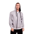 thumbnail image 5 of Mens Active Hoodies Full-Zip Midweight Hooded Men’s Sweatshirt with Pockets, 5 of 7