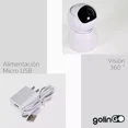 thumbnail image 4 of Cámara Vigilancia Seguridad Wifi Inteligente Visión Nocturna Color Blanco, 4 of 6