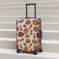 thumbnail image 5 of Uemuo Pinecone Autumn Pattern Printed Washable Luggage Cover - Fashion Suitcase Protector Fits 18-32 Inch Luggage -Small, 5 of 9