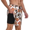 thumbnail image 3 of Daiia Sushi Roll Mens Swim Trunks Swim Shorts Quick Dry Swim Shorts with Mesh Lining Pockets-Medium, 3 of 9
