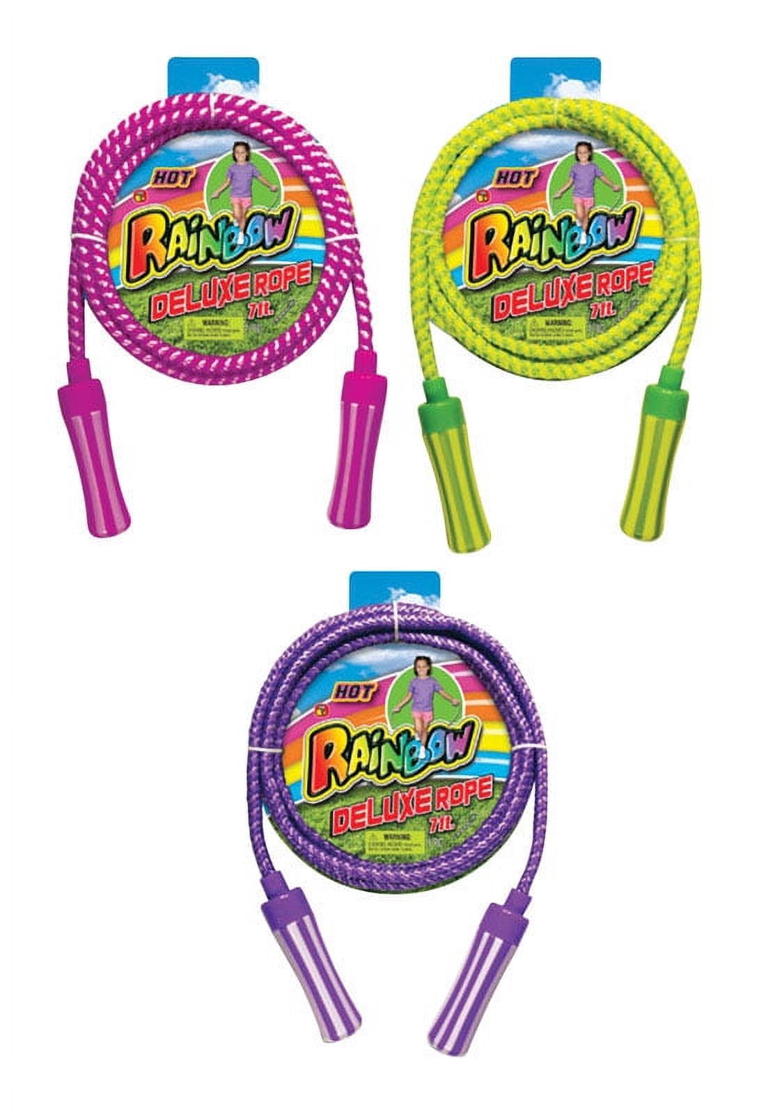 RAINBOW DELUXE JUMP ROPE (Pack of 24)