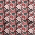 thumbnail image 1 of oneOone Cotton Flex Maroon Fabric Asian Japanese Flower Craft Projects Decor Fabric Printed By The Yard 40 Inch Wide, 1 of 4