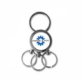 thumbnail image 1 of Porte-clés en Métal Acier Inoxydable Attrape-Temps Émotionnel Porte-Clés, 1 of 3