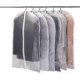 thumbnail image 1 of 6 Pack Moth Proof Clothes Covers with Zipper for Wardrobe Storage - 60 x 100cm (White Zipper), 1 of 4