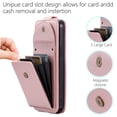thumbnail image 3 of TECH CIRCLE For Google Pixel 7 Pro Wallet Case with Card Holder,PU Leather Flip Kickstand Magnetic Clasp Durable Shockproof Protective Phone Case for Google Pixel 7 Pro 6.7" 2023,Rosegold, 3 of 5