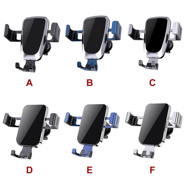 Inteprter Soporte para teléfono para automóvil Soporte para teléfono ajustable giratorio de 360 ° Soporte para teléfono móvil con Teléfono y Comunicación No.02
