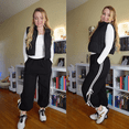 thumbnail image 3 of Lentta Parachute Pants for Women Elastic High Waist Full Twist Hiking Cargo Pants Trousers, 3 of 8