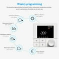 thumbnail image 5 of Mistaha Smart Fan Coil for 2 Pipe System Thermostat WIFI/485 Modbus with Application & Voice Control 2.8 Inch LCD Display Intelligent Programmable Thermostat, 5 of 5