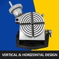 thumbnail image 3 of Rotary Table 4inch/100mm Horizontal Vertical Rotary Table 4-Slot Rotary Table For Milling Machine MT-2 Rotary Table For Milling ,Long Lasting, 3 of 6