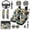 Cow Sunflower, variant on XYZCANDO Deer Camo Forest 14 Pack Car Seat Covers Full Set Steering Wheel Cover Center Console Pad Seat Belt Pads Headrest Covers Cup Coasters for Most Cars SUVs Sedans