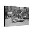 thumbnail image 1 of Canvas Print: Preparedness Parade. Float With Guns, 1916, 1 of 3