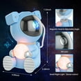 thumbnail image 5 of Proyector de luz de astronauta, proyector de galaxia para dormitorio, proyector de estrellas con lámpara de luna, luz nocturna LED de nebulosa para niños, decoración de habitación, fiesta, regalo, 5 of 5