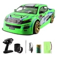 thumbnail image 2 of Coche de Control remoto Zulema 1:10 2,4G 4WD Verde, 2 of 5