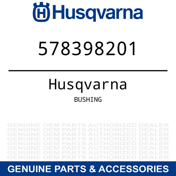 Husqvarna Craftsman BUSHING 578398201 OEM
