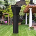 thumbnail image 3 of Patiojoy Patio Heater Cover Waterproof w/Zipper & Storage Bag Outdoor Propane Heater Cover for Bad Weather Black, 3 of 10
