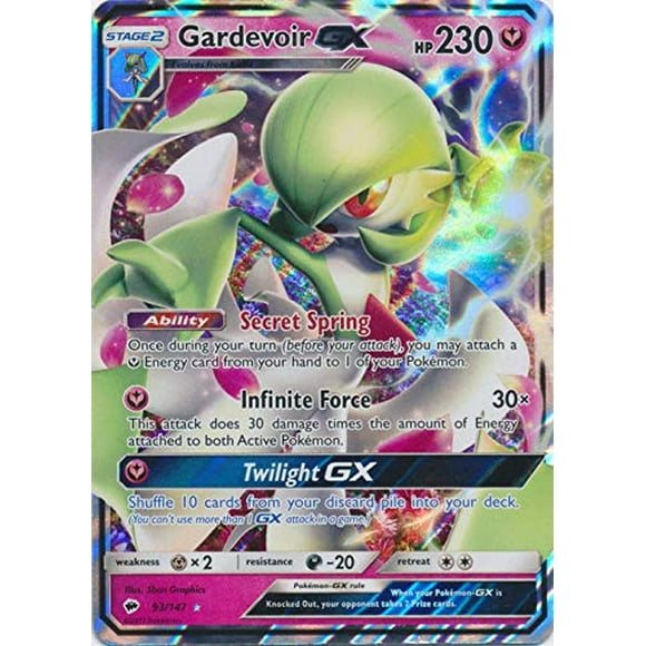 Gardevoir GX Pokemon Ultra Raro 93/147