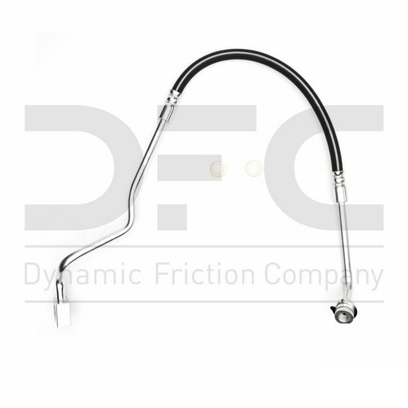 Front Left Dynamic Friction Company Brake Line Hose 350-54280 For 1986 Ford Bronco II, 1986-1987 Ford Ranger