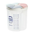 thumbnail image 2 of Vikakiooze 2022 Home Storage and Organization Transparent Plastic Storage Box Dry Dried Food Storage Box Container Box, 2 of 7