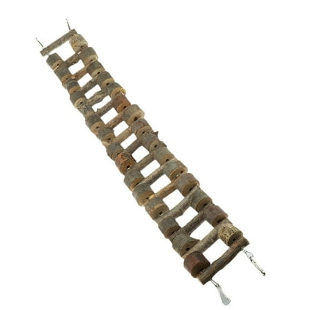 Bird Ladder Shape Toy Parrot Swing Toy Hanging Toy For Medium Large Cockatiels, Conures, Parakeets as described