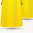 thumbnail image 4 of Kids Mesh Training Vest Youth Soccer Scrimmage Pinnies Team Sports Bibs for Children Outdoor Activities Training Camp Events 5-12 Years Yellow, 4 of 5