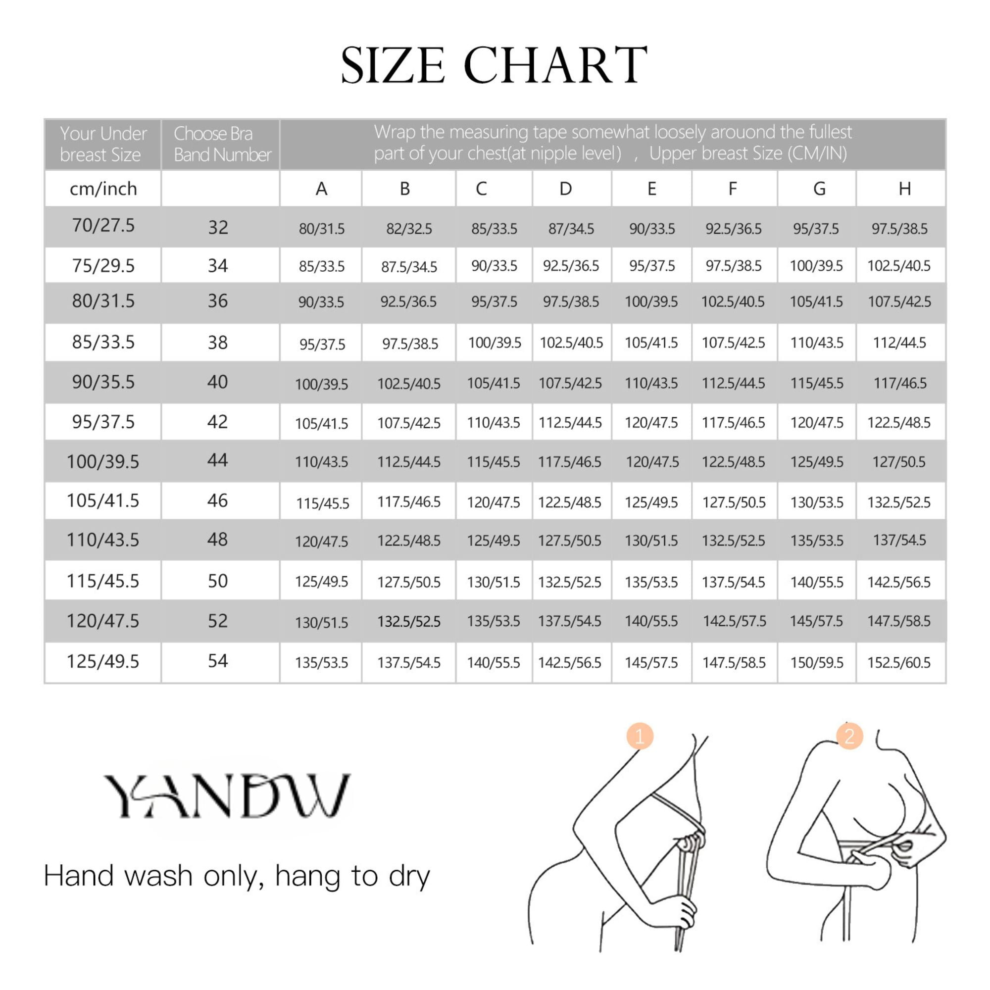 YANDW Strapless Bra for Women Clear Back Convertible Padded Multiway Bras with Underwire, Black 40B