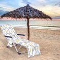 thumbnail image 4 of Microfiber Beach Chair Cover Outdoor Pool Sun Lounger Towel Cover, 4 of 7