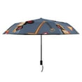 thumbnail image 2 of ALAZA Truck Cartoon UPF 50+ Compact Folding Umbrella for Rain Travel Umbrella Packable, 2 of 8